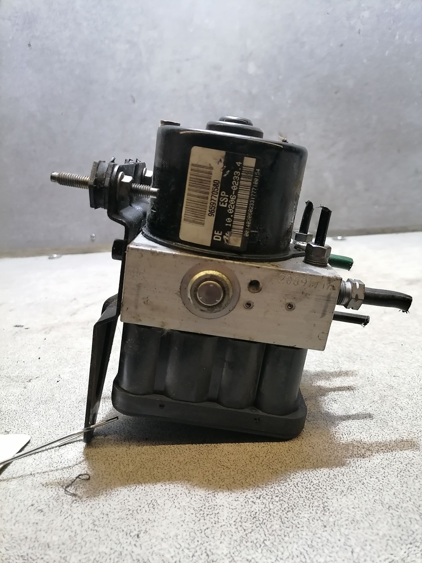 Citroen C5 ABS Aggregat Steuergerät 9659770580 ATE BJ04-08 Citroen C5 ABS Aggregat Steuergerät 9659770580 ATE BJ04-08